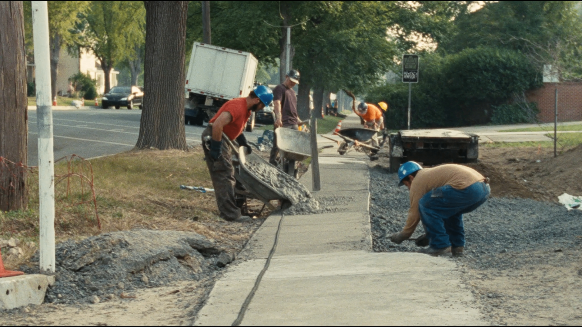 Neighborhood Sidewalk